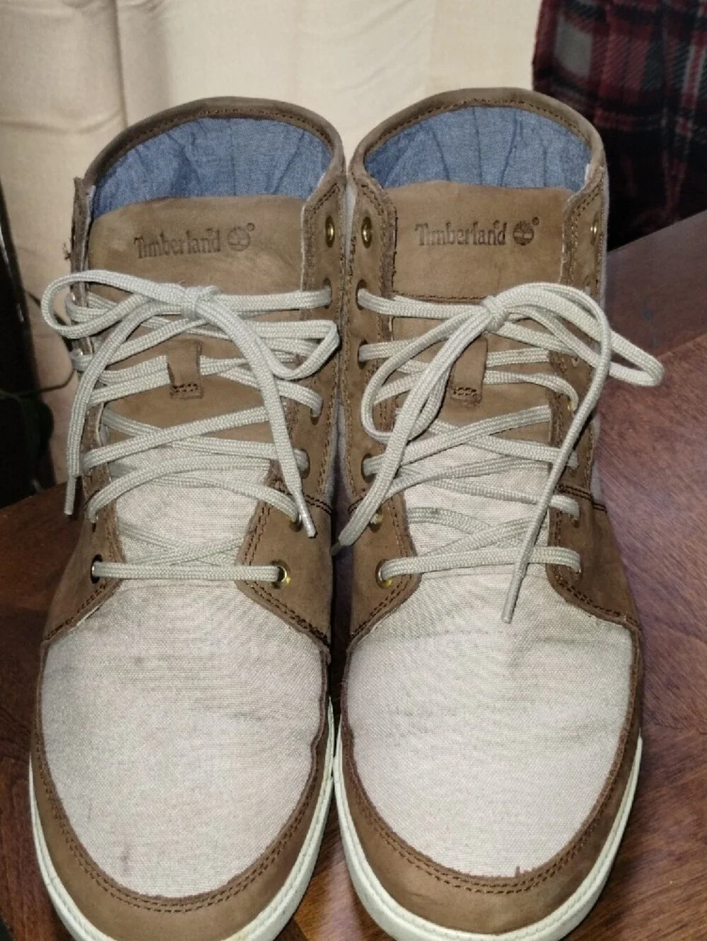 Timberland Tan and Cream Men's Chukka Boots